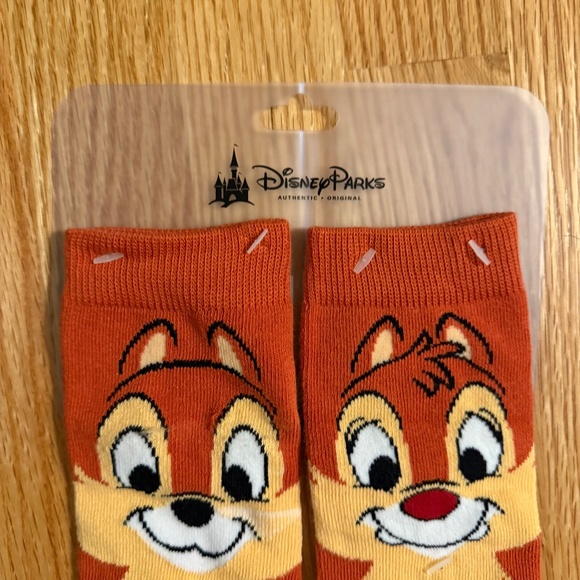 Disney Parks Pair Of “Chip & Dale” Socks - Picture 3 of 5